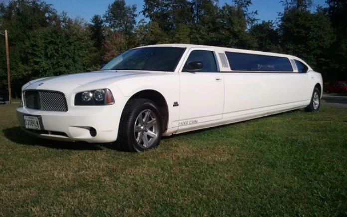 Dodge charger limousine.