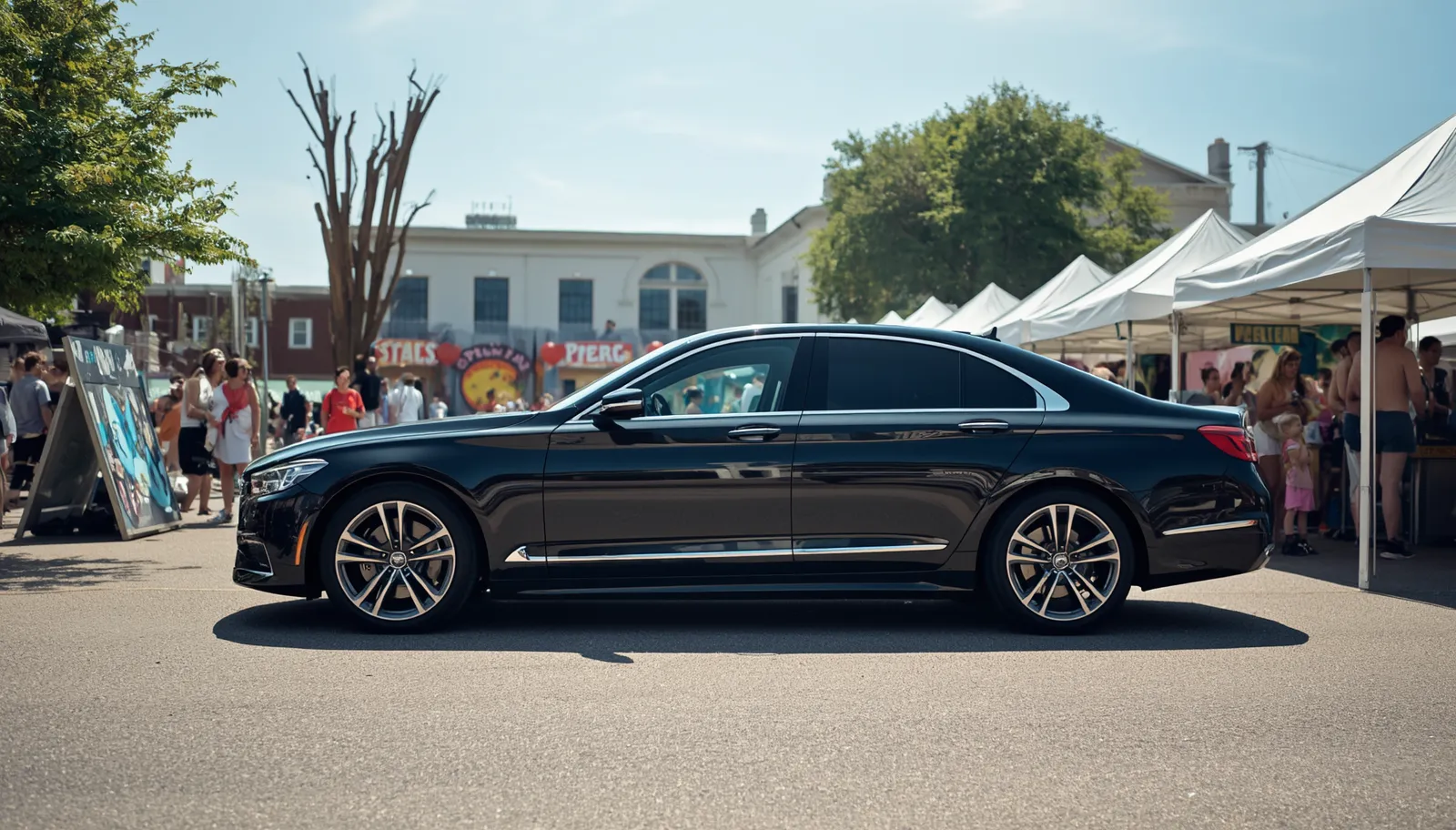 Group transportation to the Annapolis First Sunday Arts Festival with Bayside Limousines