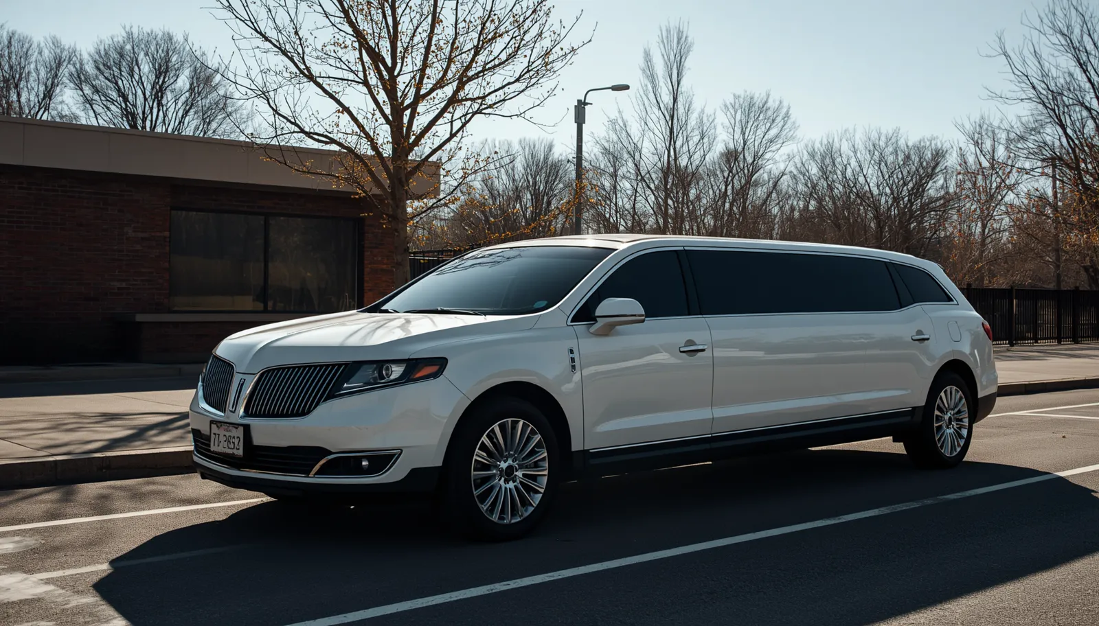 Bayside Limo private car service transporting a group from Baltimore to Bates Motel Haunted Hayride Glen Mills PA