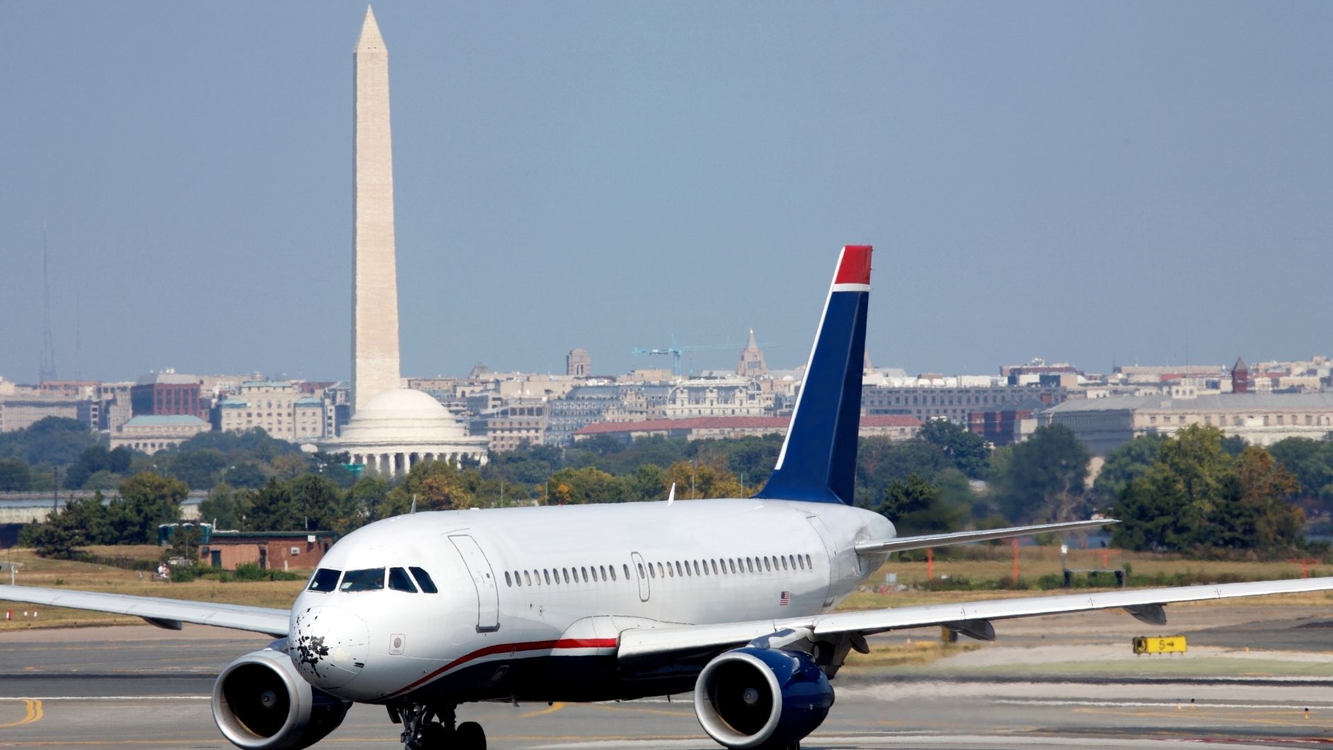 Reagan National Airport Economy Lot and terminal shuttle construction 2026
