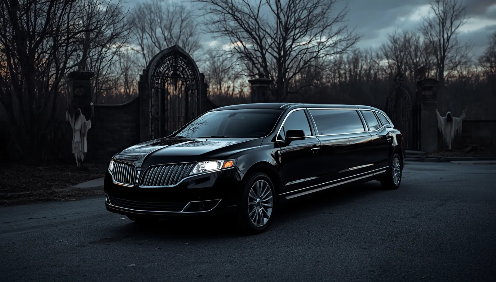 Group arriving by party bus at Shocktoberfest scream park near Reading Pennsylvania 2026