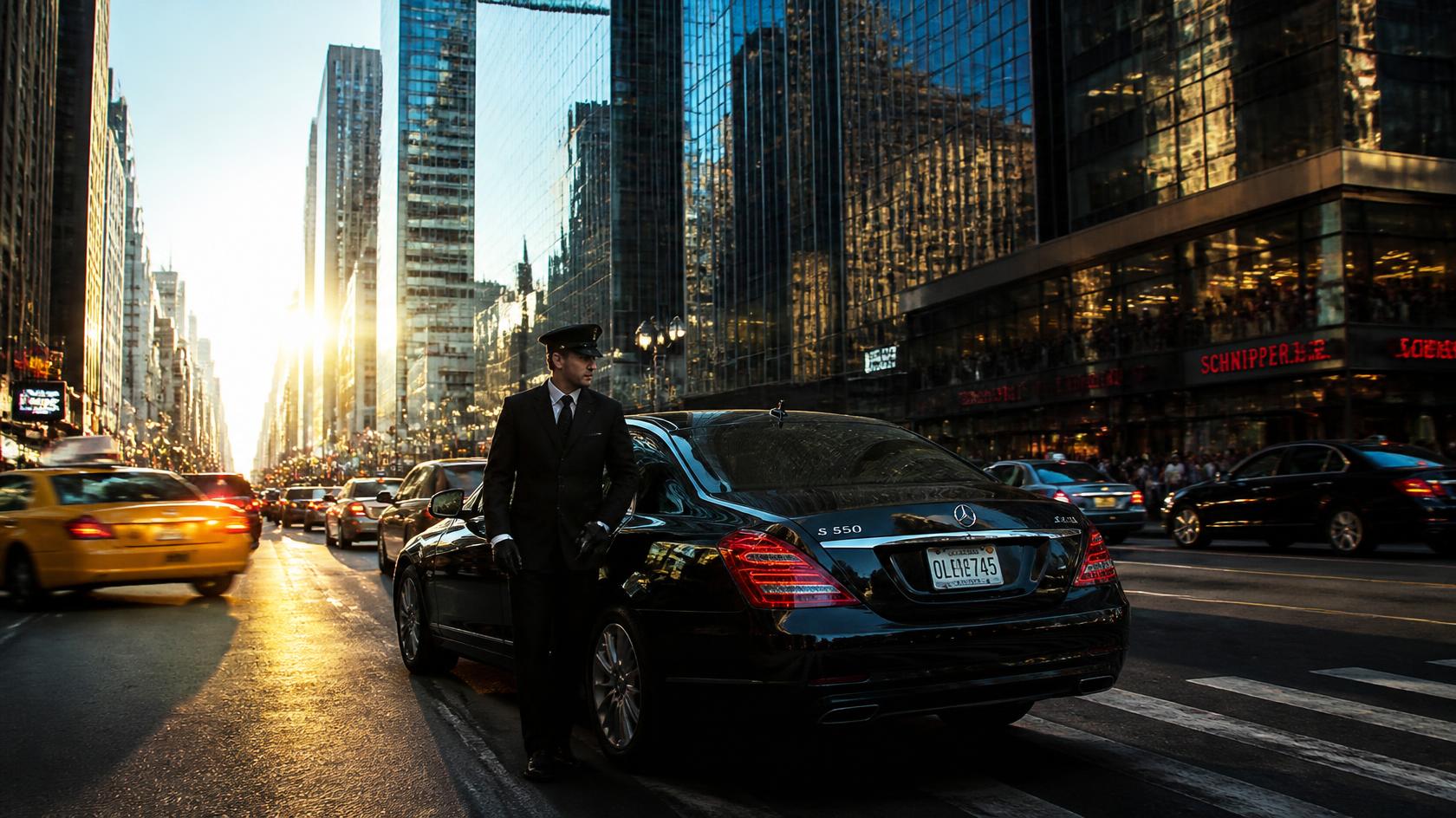 Professional chauffeur driving to CFG Bank Arena Baltimore concert