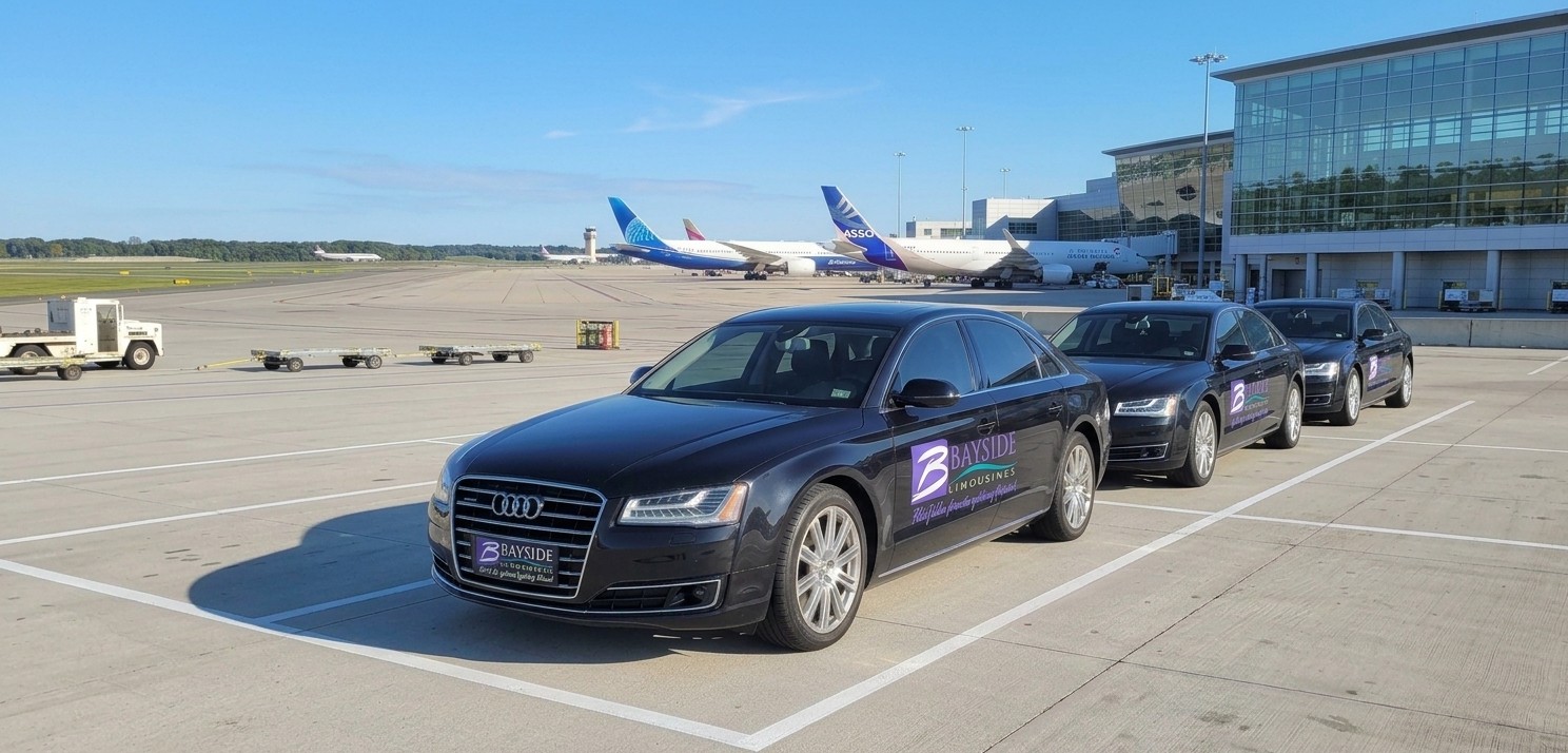 Car service driving from Dulles Airport to Baltimore Maryland